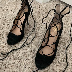 Vince Camuto Lace Up Heels
